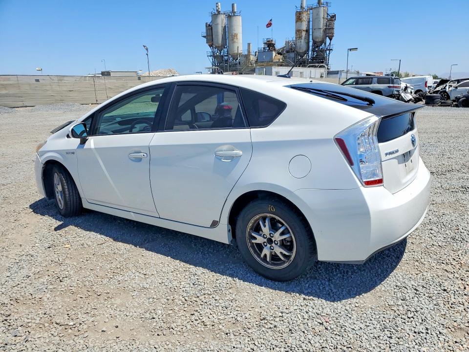 2011 Toyota Prius VIN JTDKN3DU9B0268640 COPART salvage auction — FRONT END, CA - SALVAGE CERTIFICATE, sold $1,250 on 2026-07-17 (photo 2)