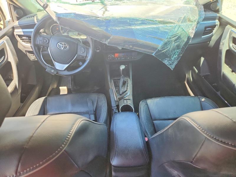 2014 Toyota Corolla VIN 5YFBURHE8EP075236 COPART salvage auction — ROLLOVER, CA - SALVAGE CERTIFICATE, sold $1,100 on 2026-07-14 (photo 8)