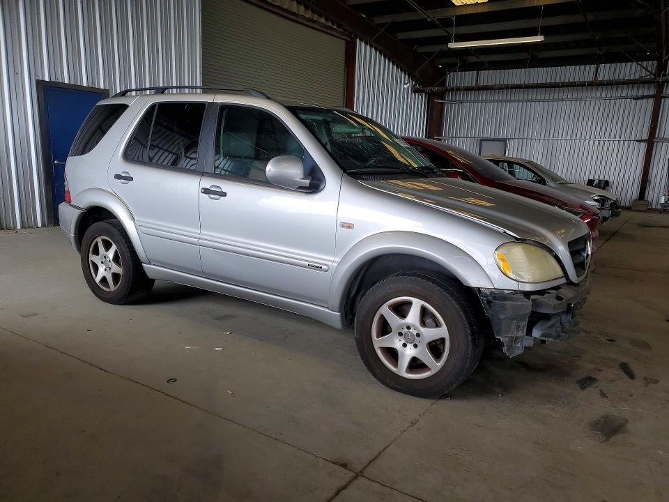 2001 Mercedes-benz M-klasse VIN 4JGAB72E11A240763 COPART salvage auction — FRONT END, Ca - Salvage Certificate, sold $350 on 2026-07-09 (photo 4)
