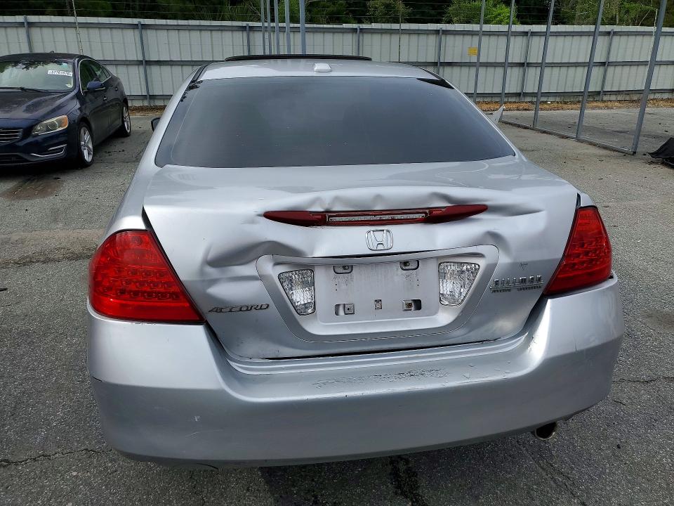 2006 Honda Accord VIN JHMCM568X6C005174 COPART salvage auction — FRAME DAMAGE, Ga - Cert Of Title-Salvage, sold $850 on 2026-07-13 (photo 6)