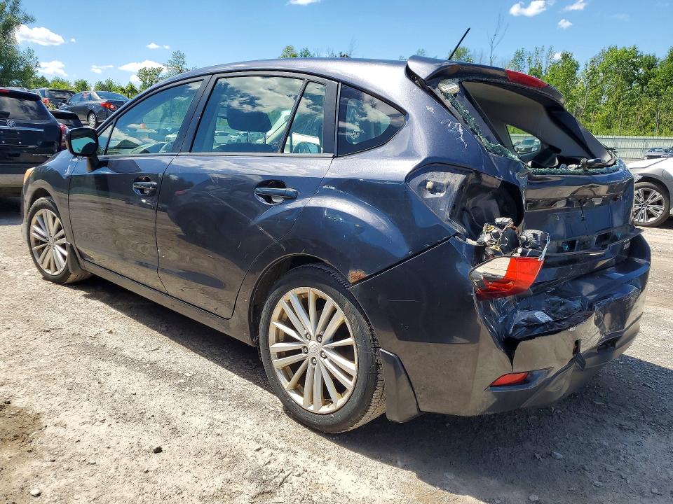 2014 Subaru Impreza VIN JF1GPAD65E8258138 COPART salvage auction — REAR END, Ny - Mv-907A Salvage Certificate, sold $375 on 2026-07-06 (photo 2)