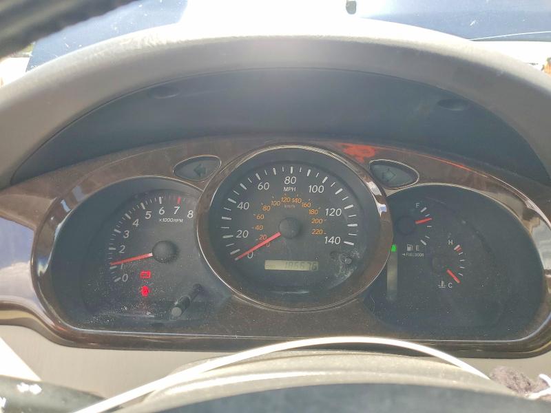 2003 Toyota Highlander VIN JTEHF21A330114532 COPART salvage auction — FRONT END, FL - CERT OF TITLE SLVG REBUILDABLE, sold $450 on 2026-07-10 (photo 9)