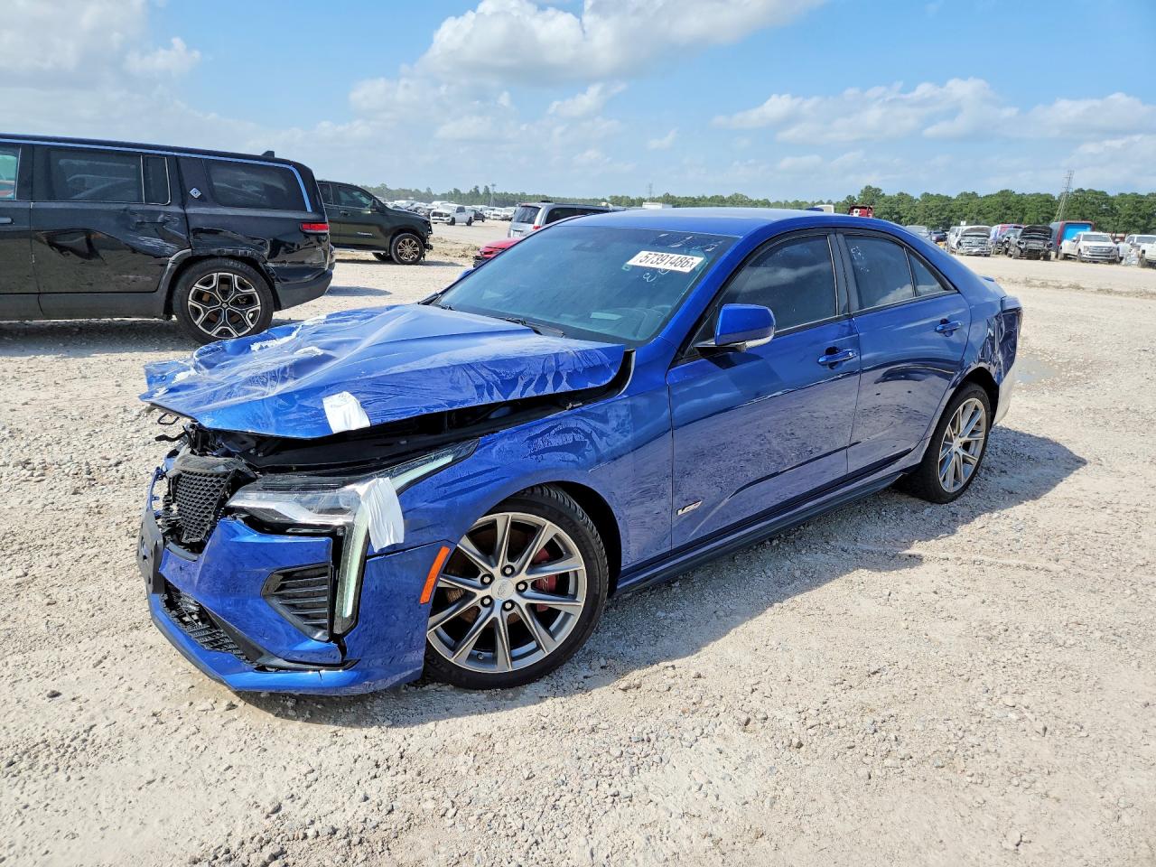 2022 Cadillac CT4 VIN 1G6DH5RL0N0102056 — COPART salvage auction photo