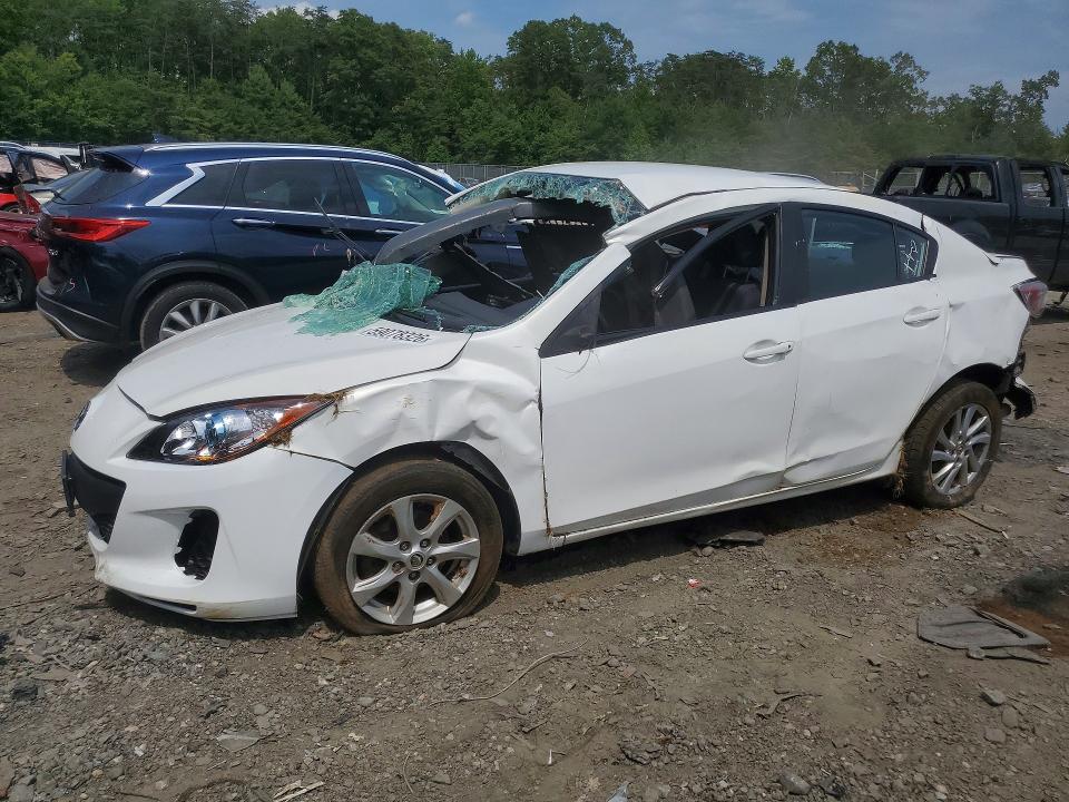 2012 Mazda 3 VIN JM1BL1V80C1567263 COPART salvage auction — REAR END, Md - Cert Of Salvage > 75% Damage, sold $225 on 2026-07-17 (photo 1)