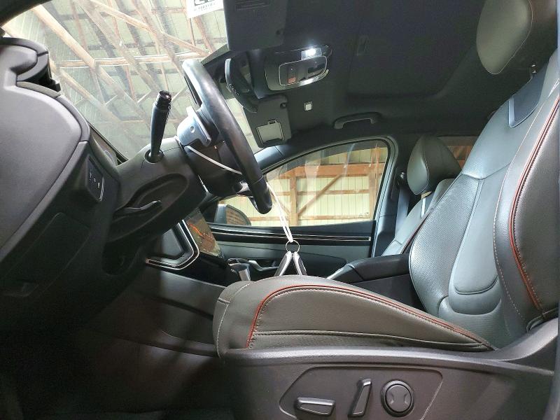 2023 Hyundai Santa cruz VIN 5NTJEDAF3PH047859 COPART salvage auction — NORMAL WEAR, On - Permit No Brand - Unfit (P), sold $22,200 on 2026-07-08 (photo 7)