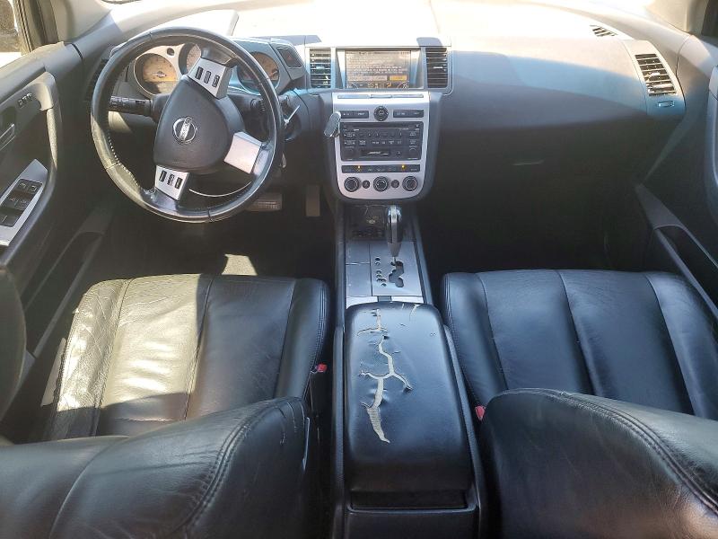 2003 Nissan Murano VIN JN8AZ08W53W207556 COPART salvage auction — FRONT END, Ny - Mv-907A Salvage Certificate, sold $425 on 2026-07-08 (photo 8)
