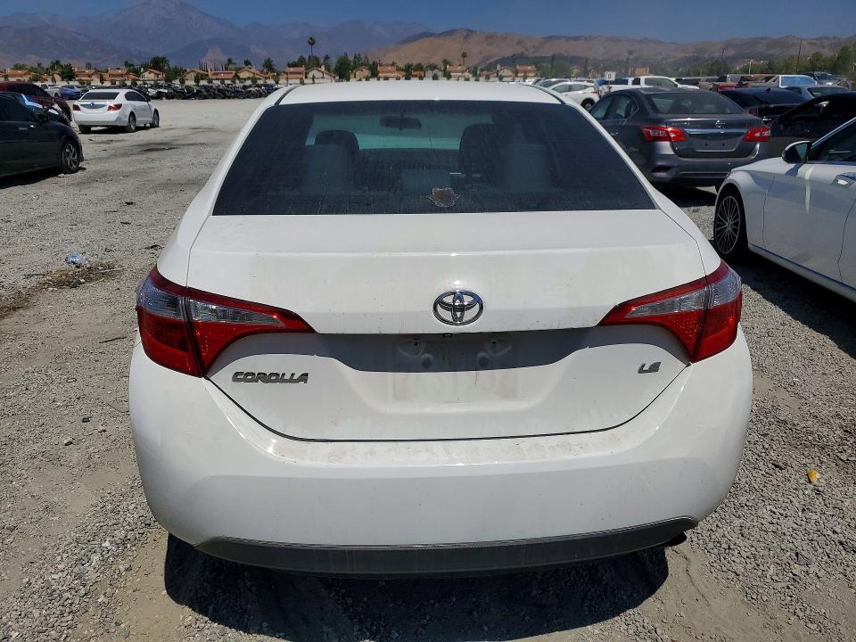 2015 Toyota Corolla VIN 5YFBURHE9FP286012 COPART salvage auction — FRONT END, Ca - Dis/Dlr/Exp Only Clean Title, sold $1,350 on 2026-07-29 (photo 6)