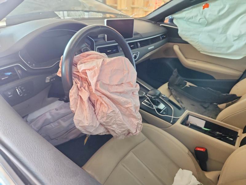 2019 Audi VIN WAUBNCF59KA016853 COPART salvage auction — FRONT END, Tx - Salvage Vehicle Title, sold $2,700 on 2026-07-24 (photo 8)