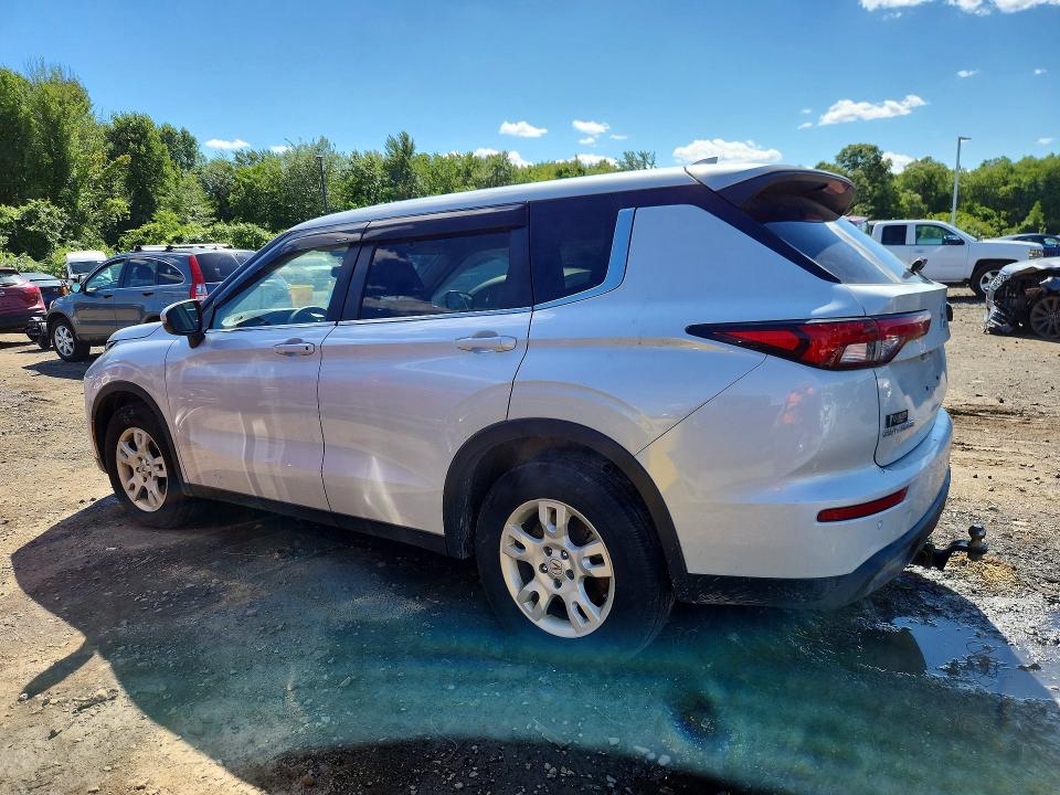 2022 Mitsubishi Outlander VIN JA4J4TA8XNZ023460 COPART salvage auction — FRONT END, Vt - Certificate Of Title, sold $450 on 2026-07-28 (photo 2)