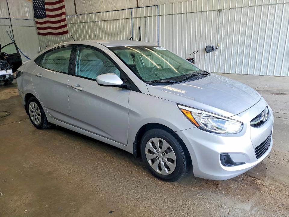 2016 Hyundai Accent VIN KMHCT4AE6GU139621 COPART salvage auction — REAR END, Pa - Certificate Of Salvage, sold $800 on 2026-07-15 (photo 4)