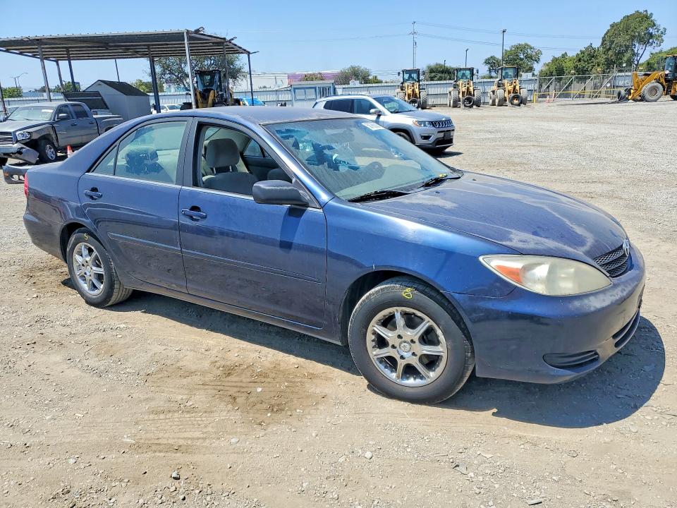 2002 Toyota Camry VIN JTDBE32K020018124 COPART salvage auction — SIDE, Ca - Salvage Certificate, sold $475 on 2026-07-07 (photo 4)