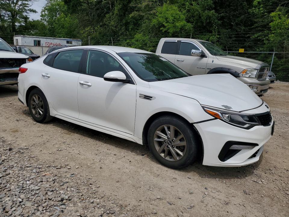 2019 Kia Optima VIN 5XXGT4L33KG331725 COPART salvage auction — FRONT END, Oh - Cert Of Title-Salvage, sold $1,150 on 2026-07-22 (photo 4)