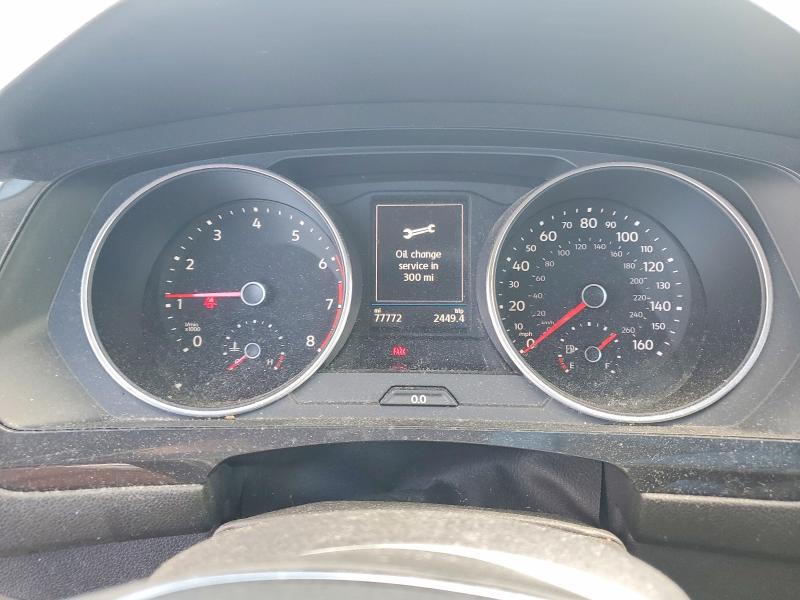 2019 Volkswagen Tiguan VIN 3VV2B7AXXKM153171 COPART salvage auction — FRONT END, Oh - Cert Of Title-Salvage, sold $5,400 on 2026-07-02 (photo 9)