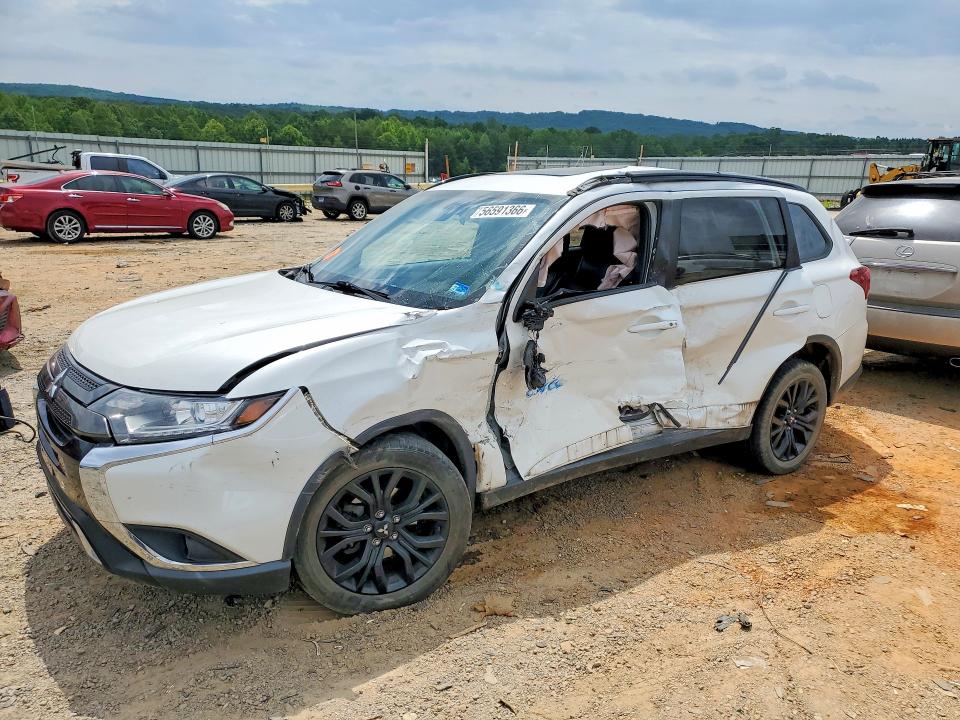 2019 Mitsubishi Outlander VIN JA4AZ3A31KZ031V1N COPART salvage auction — SIDE, VA - NON-REPAIRABLE CERTIFICATE, sold $2,000 on 2026-07-17 (photo 1)