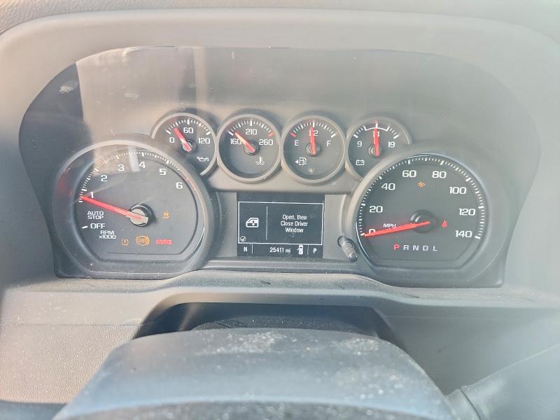 2024 Chevrolet Silverado 1500 VIN 3GCNAAEK2RG136349 COPART salvage auction — REAR END, Tx - Certificate Of Title, sold $5,900 on 2026-07-02 (photo 9)