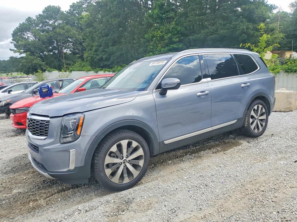 2020 Kia Telluride VIN 5XYP64HC0LG006317 COPART salvage auction — MINOR DENT/SCRATCHES, Mt - Certificate Of Title, sold $7,300 on 2026-07-27 (photo 1)
