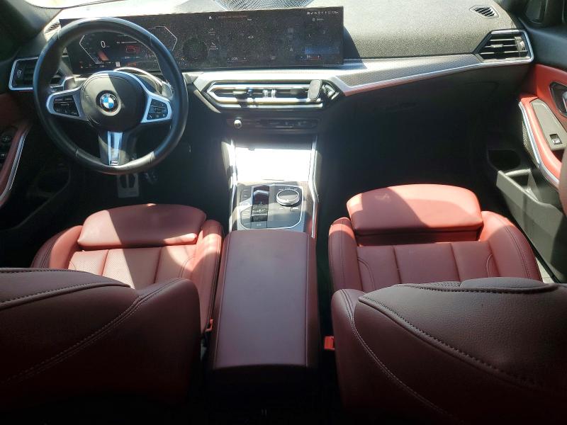 2023 BMW VIN 3MW69FF08P8D74606 COPART salvage auction — REAR END, Ca - Salvage Certificate, sold $17,900 on 2026-09-02 (photo 8)