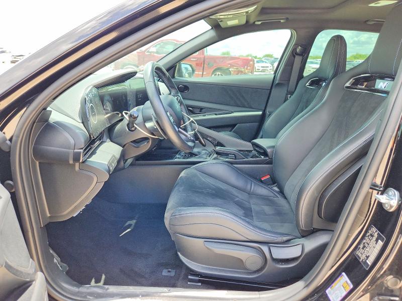 2025 Hyundai Elantra VIN KMHLW4DK6SU032005 COPART salvage auction — REAR END, TX - SALVAGE VEHICLE TITLE, sold $6,700 on 2026-07-30 (photo 7)