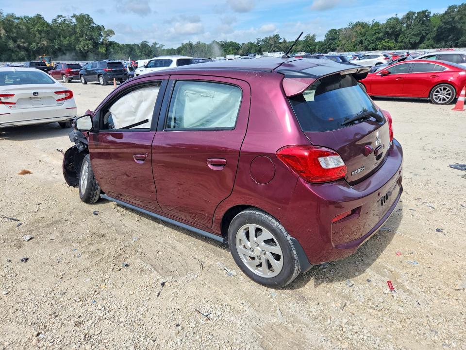 2018 Mitsubishi Mirage VIN ML32A4HJ8JH010551 COPART salvage auction — FRONT END, Salvage Title, sold $375 on 2026-07-28 (photo 2)