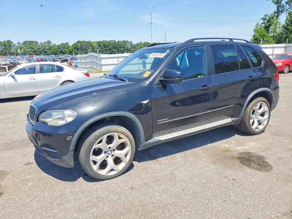 2012 BMW X5 VIN 5UXZV4C57CL752304 COPART salvage auction — SIDE, Nc - Parts Only-Record Of Sale, sold $2,700 on 2026-07-16 (photo 1)