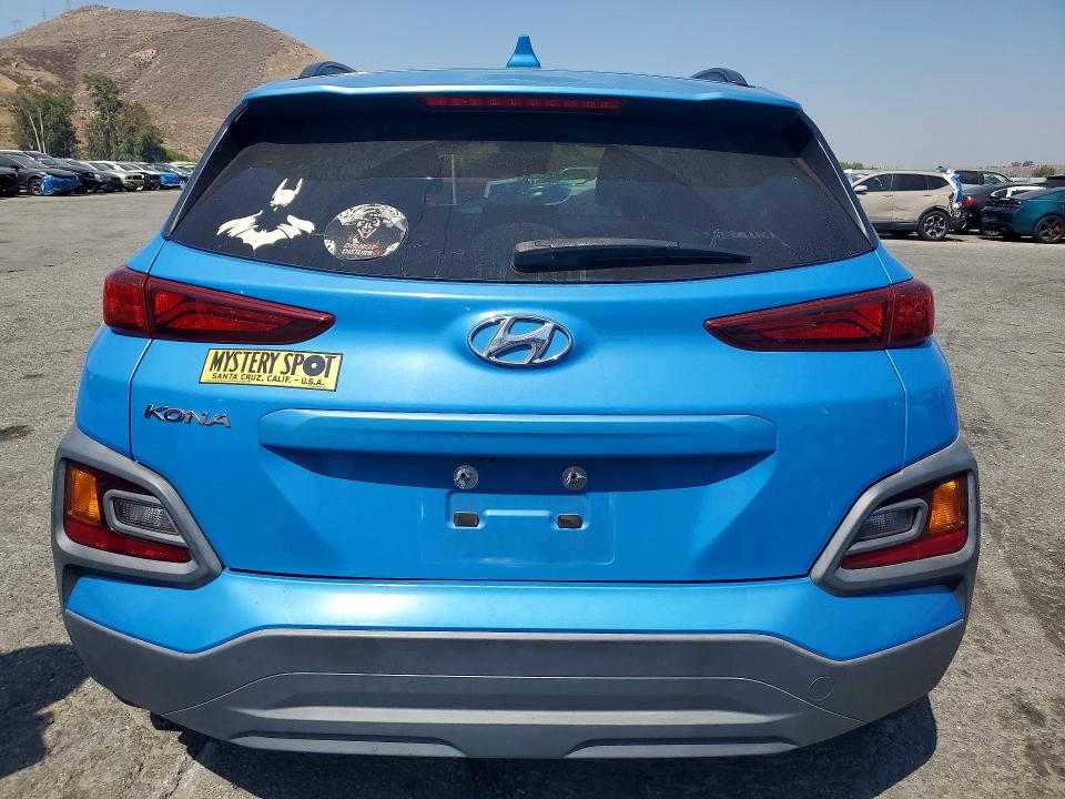 2019 Hyundai Kona VIN KM8K62AA2KU246484 COPART salvage auction — SIDE, Ca - Salvage Certificate, sold $2,700 on 2026-07-16 (photo 6)