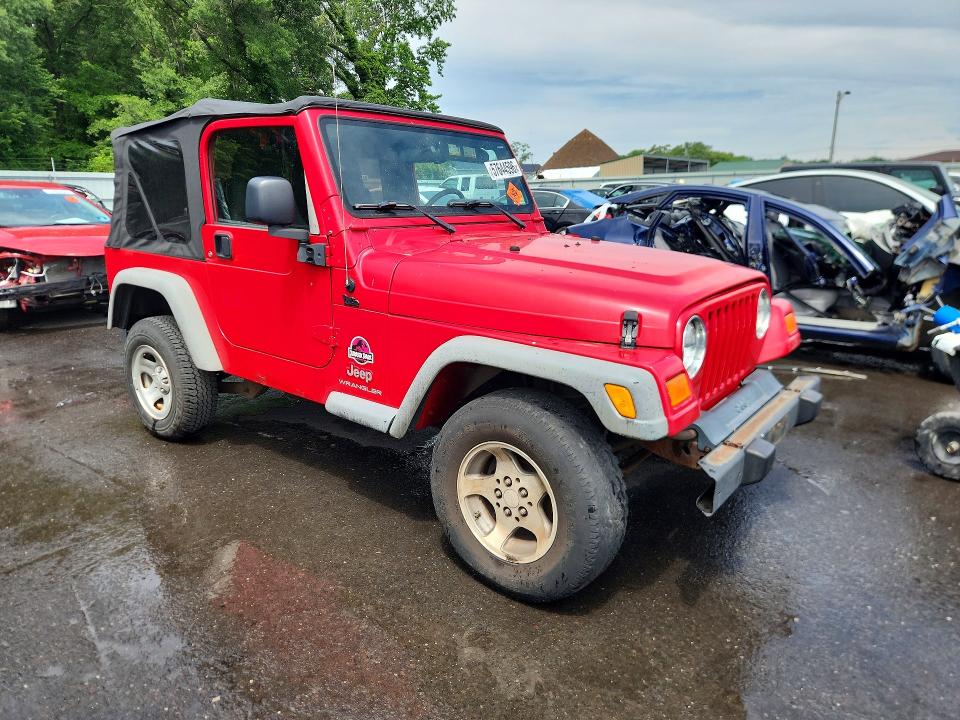 2006 Jeep Wrangler / VIN 1J4FA29136P754468 COPART salvage auction — MINOR DENT/SCRATCHES, Nj - Certificate Of Title, sold $450 on 2026-07-09 (photo 4)