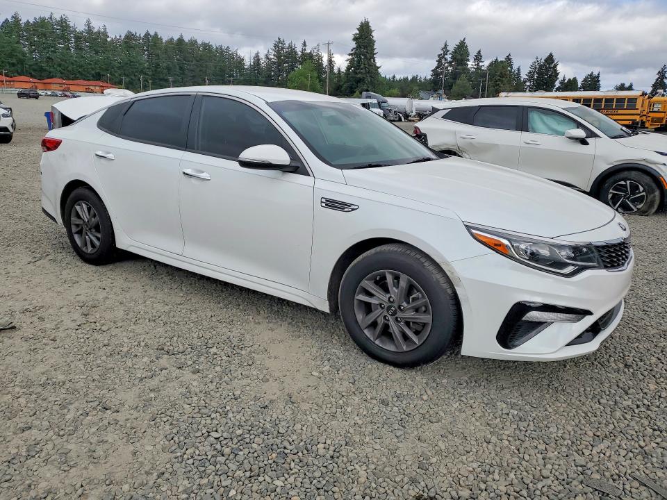 2020 Kia Optima VIN 5XXGT4L35LG448370 COPART salvage auction — REAR END, Wa - Bill Of Sale, sold $3,700 on 2026-07-14 (photo 4)