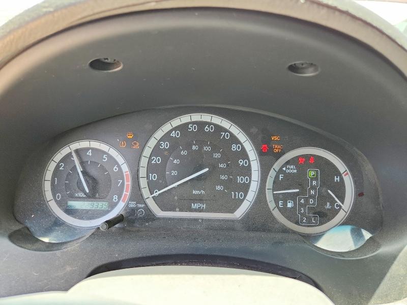2010 Toyota Sienna VIN 5TDKK4CC6AS331051 COPART salvage auction — REAR END, TX - SALVAGE VEHICLE TITLE, sold $800 on 2026-07-30 (photo 9)