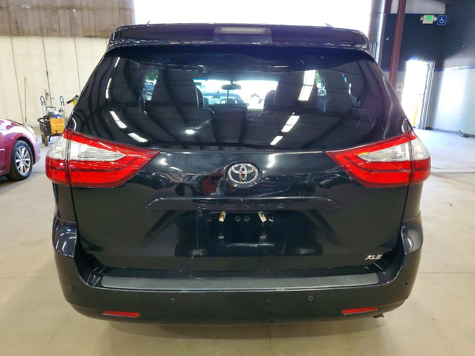 2017 Toyota Sienna VIN 5TDYZ3DC1HS823723 COPART salvage auction — REAR END, Ny - Certificate Of Title, sold $6,900 on 2026-07-27 (photo 6)
