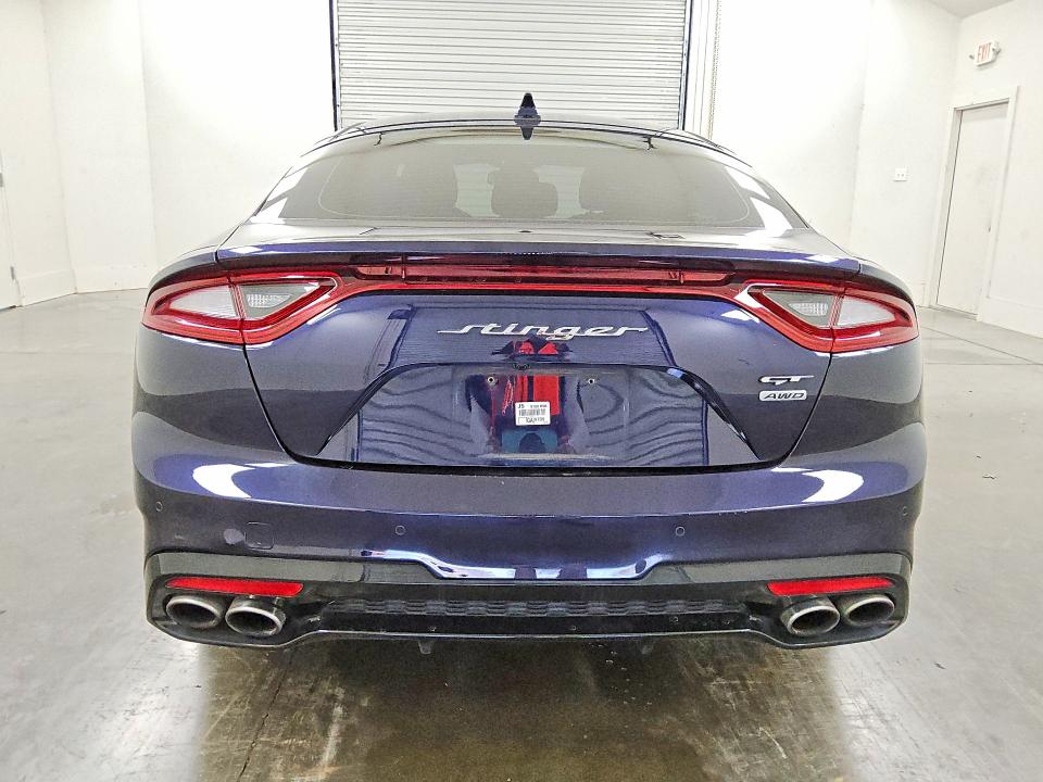 2020 Kia Stinger VIN KNAE35LC4L6085097 COPART salvage auction — MINOR DENT/SCRATCHES, TX - CERTIFICATE OF TITLE (P), sold $18,000 on 2026-07-23 (photo 6)