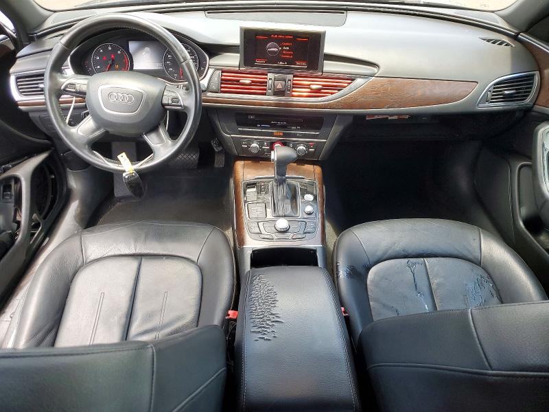 2013 Audi A6 VIN WAUCFAFC6DN119096 COPART salvage auction — SIDE, FL - CERT OF TITLE SLVG REBUILDABLE, sold $925 on 2026-07-27 (photo 8)