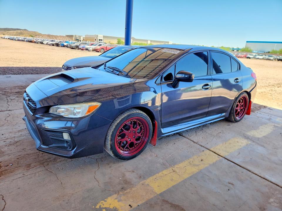 2018 Subaru Wrx VIN JF1VA1A64J9820810 COPART salvage auction — REAR END, Az - Cert Of Title - Salvage, sold $4,850 on 2026-07-14 (photo 1)