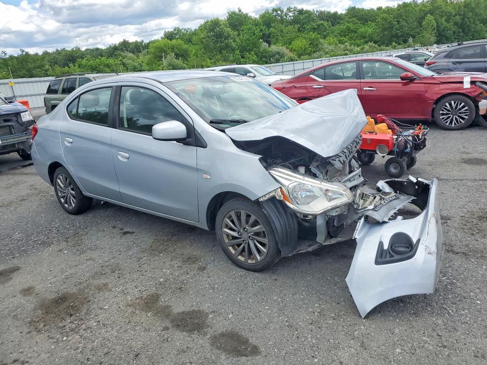 2018 Mitsubishi Mirage VIN ML32F3FJ9JHF15192 COPART salvage auction — FRONT END, PA - CERTIFICATE OF SALVAGE, sold $275 on 2026-07-28 (photo 4)