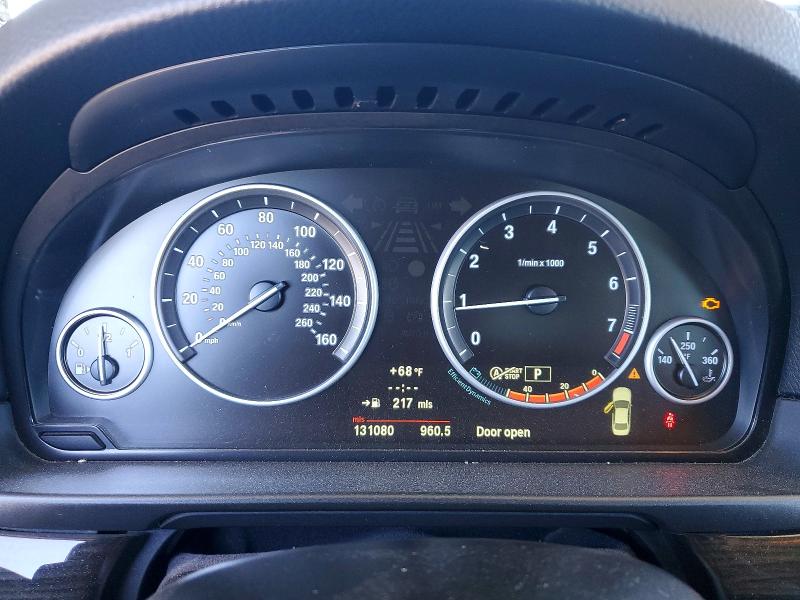 2013 BMW 5 series VIN WBAXG5C52DD230181 COPART salvage auction — MINOR DENT/SCRATCHES, Ca - Dlr/Dis/Exp Only Salvage Title, sold $800 on 2026-07-02 (photo 9)