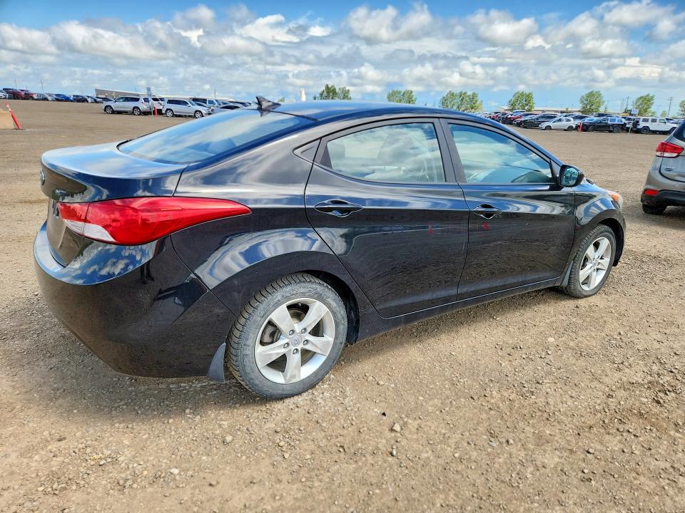 2011 Hyundai Elantra VIN 5NPDH4AE4BH025078 COPART salvage auction — HAIL, Ab - Bos - Active, sold $1,700 on 2026-07-03 (photo 3)
