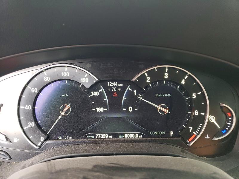 2017 BMW 5er VIN WBAJE7C38HWA03399 COPART salvage auction — SIDE, Ct - Cert Of Title-Salvage, sold $10,700 on 2026-07-17 (photo 9)