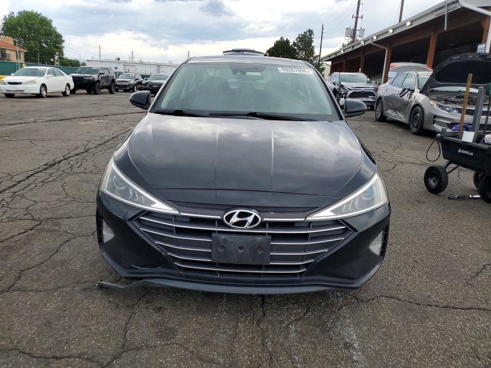 2019 Hyundai Elantra VIN 5NPD84LF1KH424309 COPART salvage auction — FRONT END, Co - Salvage Title, sold $2,450 on 2026-07-09 (photo 5)