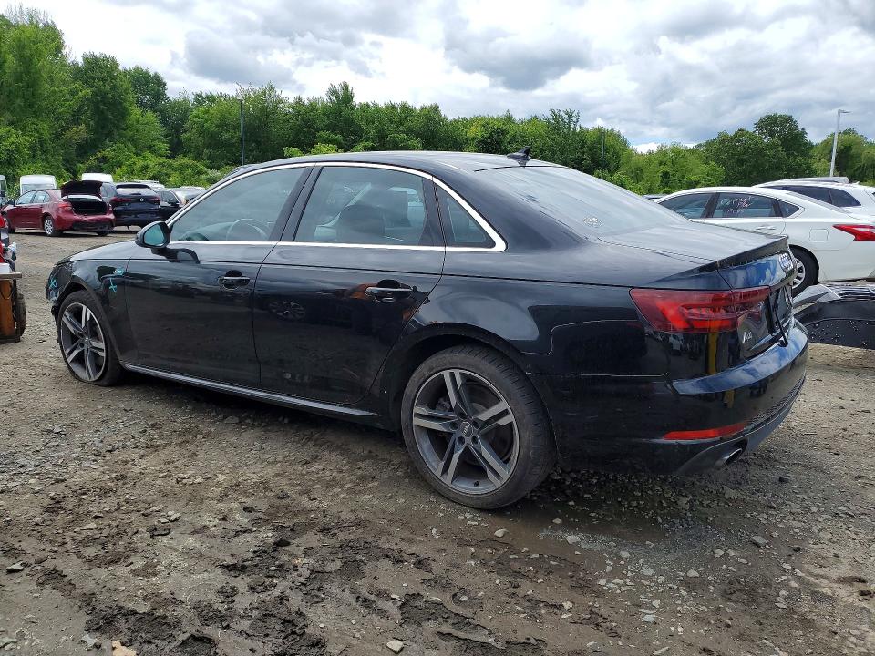 2018 Audi A4 VIN WAUENAF48JA060088 COPART salvage auction — FRONT END, Ct - Cert Of Title-Salvage, sold $4,400 on 2026-07-16 (photo 2)