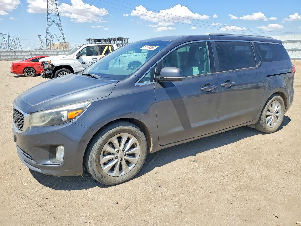 2016 Kia SEDONA VIN KNDMC5C11G6147008 COPART salvage auction — MINOR DENT/SCRATCHES, Ca - Dis/Dlr/Exp App For Dup Clean, sold $1,250 on 2026-07-06 (photo 1)