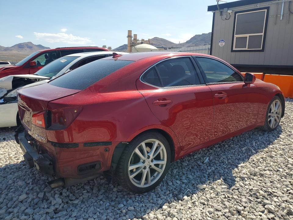 2007 Lexus Is 250 VIN JTHBK262675033216 COPART salvage auction — REAR END, NV - SALVAGE TITLE, sold $1,500 on 2026-07-13 (photo 3)