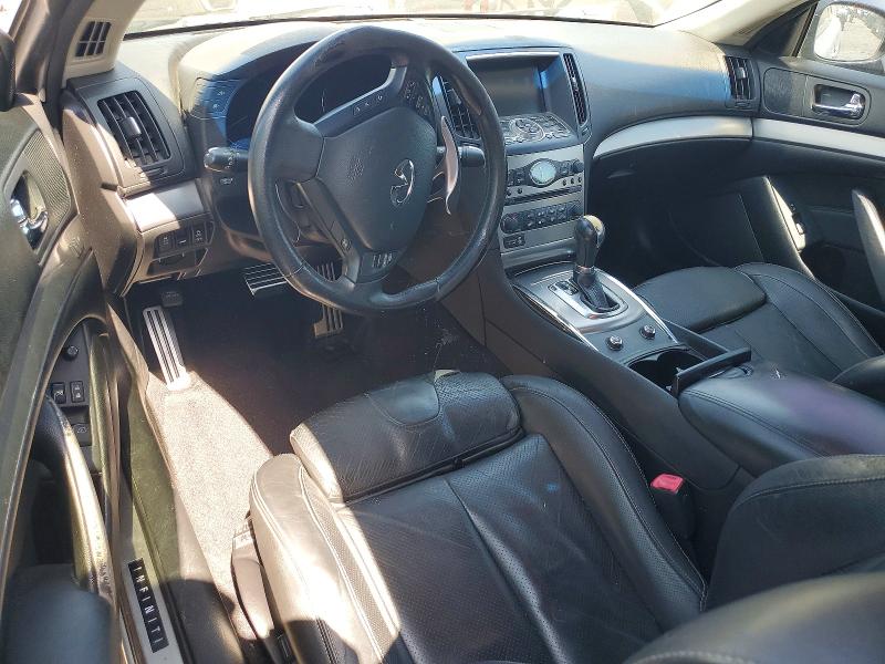 2012 Infiniti G VIN XN1CV6EK8CM422867 COPART salvage auction — ROOF, Ca - Salvage Certificate, sold $525 on 2026-07-09 (photo 8)