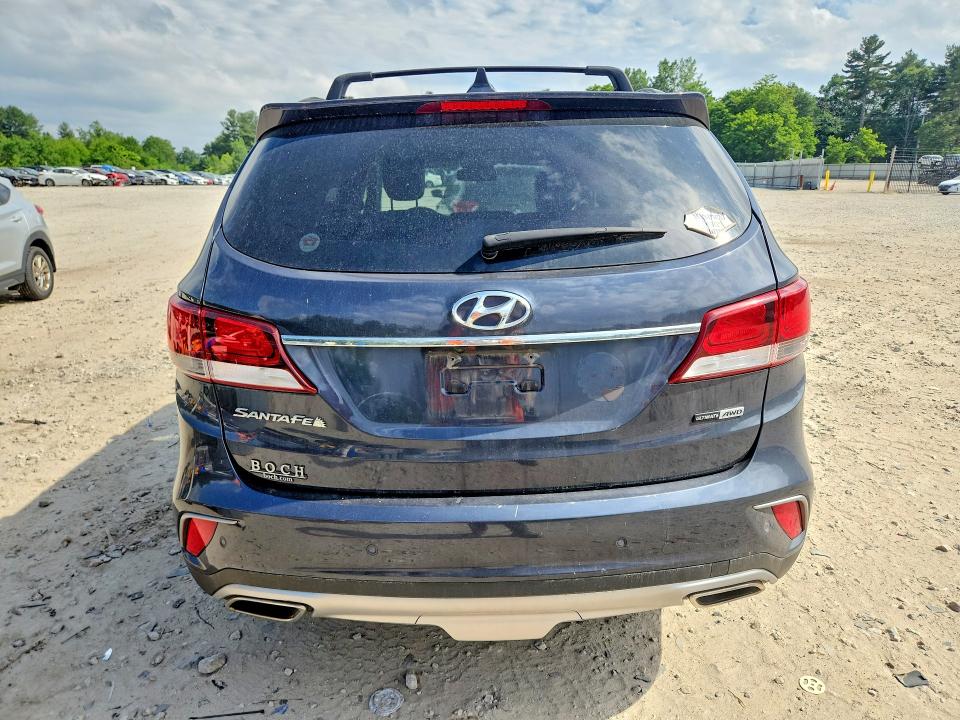 2017 Hyundai Santa fe VIN KM8SRDHF6HU248803 COPART salvage auction — FRONT END, Ma - Cert Of Title-Salvage, sold $4,300 on 2026-07-27 (photo 6)