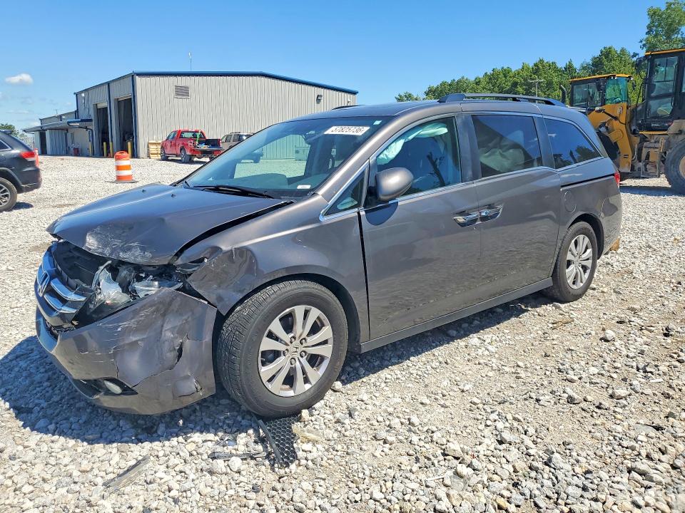 2016 Honda VIN 5FNRL5H60GB162095 COPART salvage auction — FRONT END, Mi - Certificate Of Title, sold $1,300 on 2026-07-03 (photo 1)
