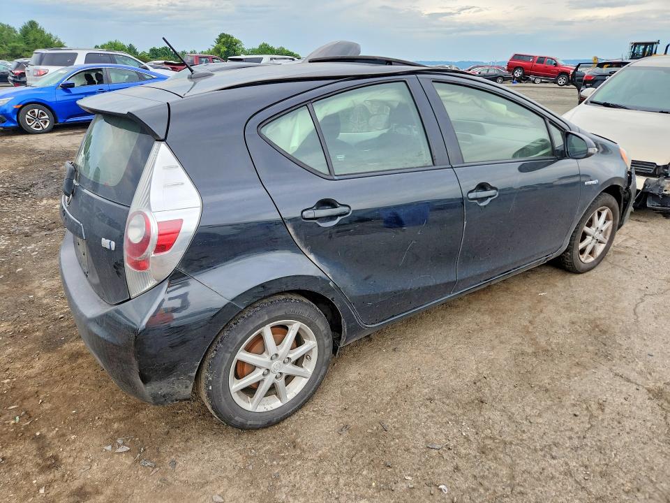 2014 Toyota VIN JTDKDTB31E1064183 COPART salvage auction — FRONT END, Pa - Certificate Of Salvage, sold $400 on 2026-07-17 (photo 3)