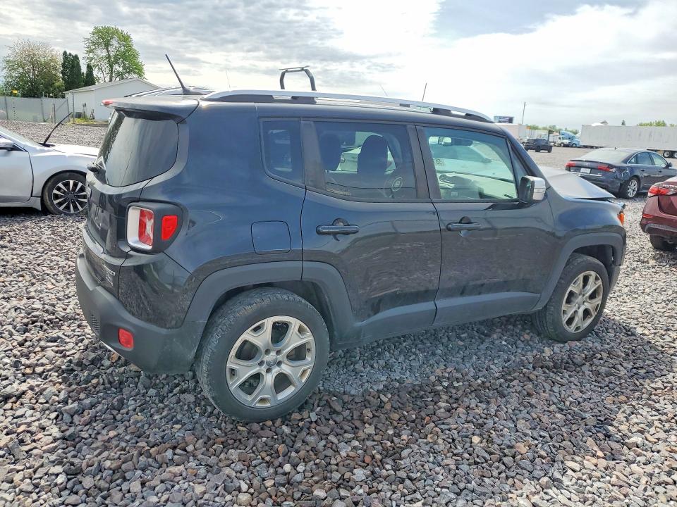 2015 Jeep VIN ZACCJBDT0FPB67465 COPART salvage auction — FRONT END, In - Cert Of Title-Salvage Title, sold $650 on 2026-07-28 (photo 3)