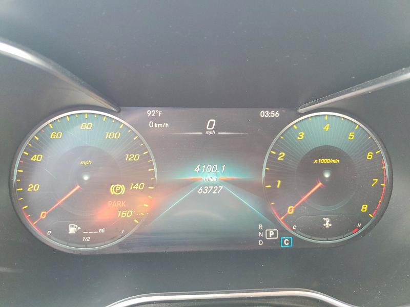2022 Mercedes-benz VIN W1N0G8DB9NV375104 COPART salvage auction — FRONT END, TX - CERTIFICATE OF TITLE (P), sold $11,600 on 2026-07-15 (photo 9)