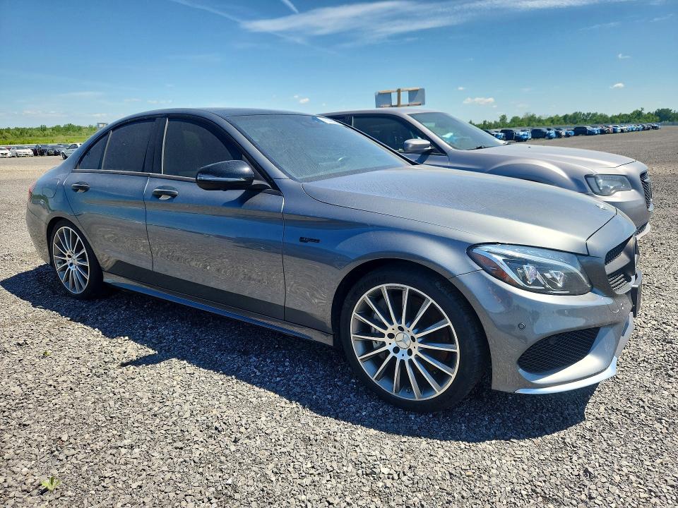 2018 Mercedes-benz C class VIN 55SWF6EB2JU270239 COPART salvage auction — MINOR DENT/SCRATCHES, On - Permit No Brand - Unfit (P), sold $23,100 on 2026-07-22 (photo 4)