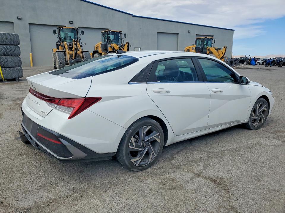 2025 Hyundai Elantra VIN KMHLP4DG5SU907633 COPART salvage auction — REAR END, NV - CERTIFICATE OF TITLE, sold $5,200 on 2026-07-23 (photo 3)