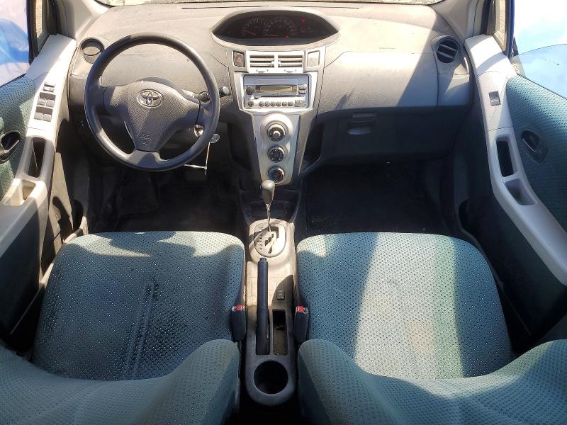 2007 Toyota Yaris VIN JTDKT923375122120 COPART salvage auction — MINOR DENT/SCRATCHES, On - Permit No Brand - Unfit, sold $800 on 2026-07-08 (photo 8)
