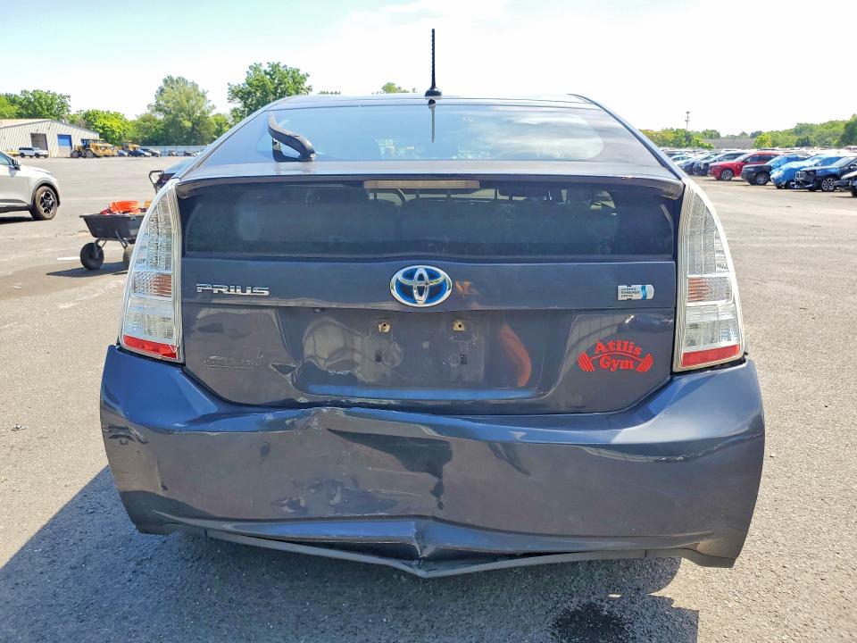 2011 Toyota Prius VIN JTDKN3DU0B0247014 COPART salvage auction — REAR END, Nj - Cert Of Title-Salvage, sold $425 on 2026-07-30 (photo 6)